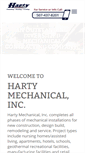Mobile Screenshot of hartymechanical.com